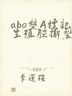 abo双A标记生殖腔撕裂