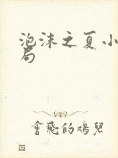 泡沫之夏小说结局