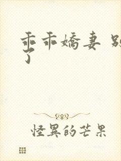 乖乖娇妻 别闹了