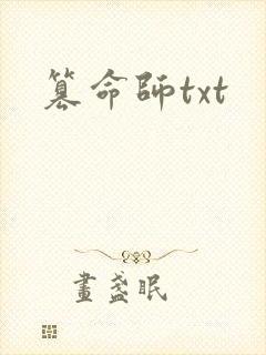 篡命师txt