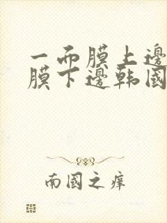 一面膜上边一面膜下边韩国
