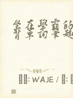 坐在学霸的鸡上背单词笔趣阁