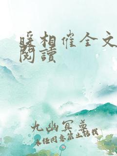 暖相催全文免费阅读