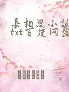 长相思小说桐华txt百度网盘