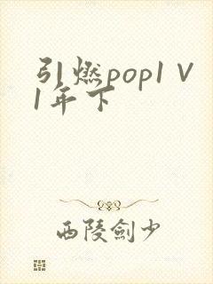 引燃pop1∨1年下