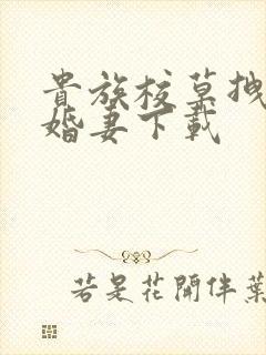 贵族校草拽拽未婚妻下载