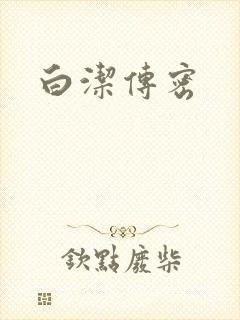 白洁传密