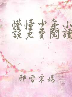 懵懂少年小兵小说免费阅读