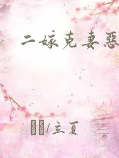 二嫁克妻恶少
