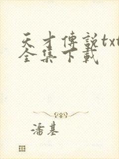 天才传说txt全集下载