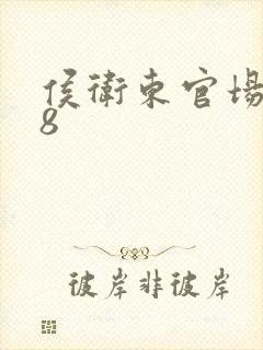 侯卫东官场笔记8