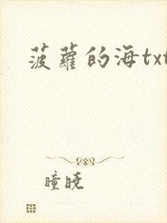 菠萝的海txt