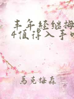 丰年经继拇中文4值得入手吗