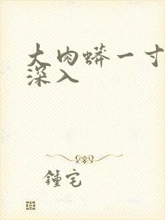 大肉蟒一寸寸地深入