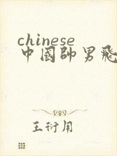 chinese中国帅男飞机