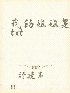 我的姐姐是美女txt