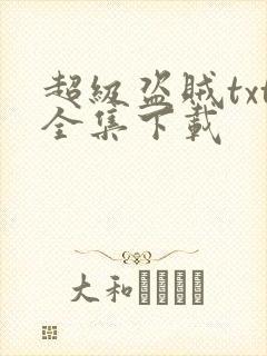 超级盗贼txt全集下载