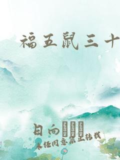 福五鼠三十六计