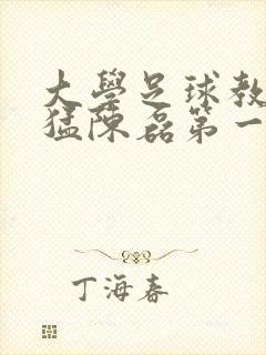 大学足球教练王猛陈磊第一篇