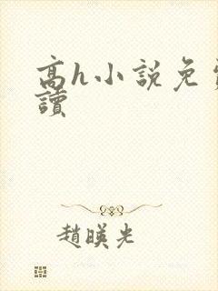 高h小说免费阅读