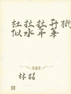 杜拉拉升职记之似水年华