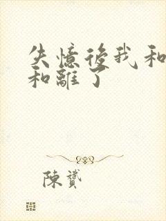 失忆后我和王爷和离了