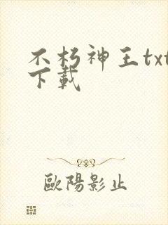 不朽神王txt下载