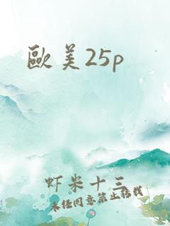 欧美25p