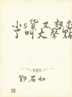 小s货又想挨c了叫大声点