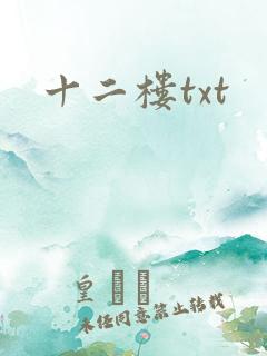 十二楼txt