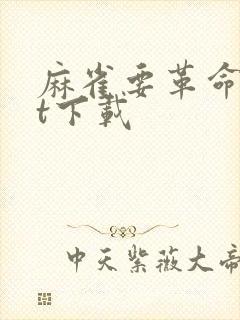 麻雀要革命txt下载