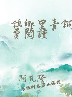 锦乡里青铜穗免费阅读