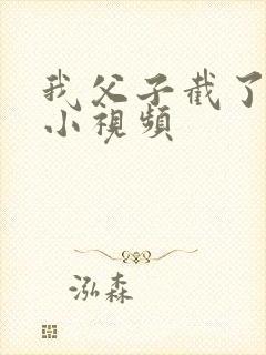 我父子截了一段小视频