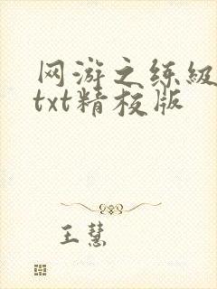 网游之练级专家txt精校版
