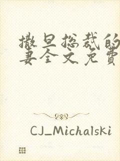 撒旦总裁的下堂妻全文免费阅读