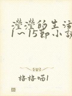 滢滢的生活日记1～15节小说