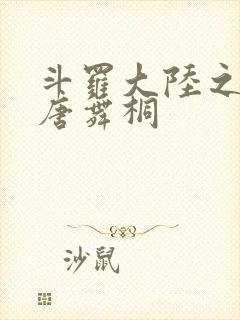 斗罗大陆之肉奴唐舞桐