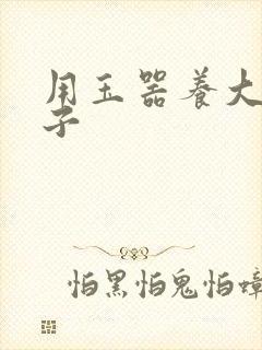 用玉器养大的皇子