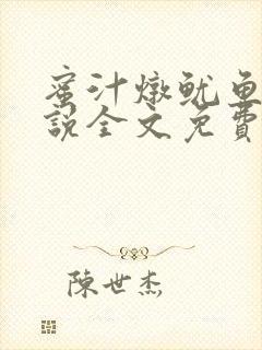 蜜汁炖鱿鱼2小说全文免费阅读