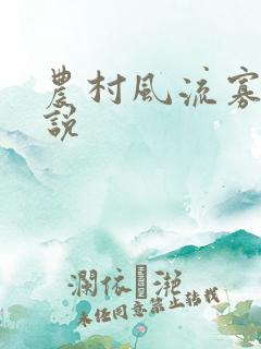 农村风流寡妇小说