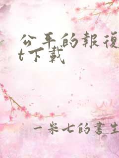 公平的报复txt下载