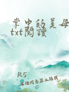 掌中的美母版主txt阅读