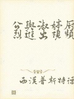 公与淑婷厨房猛烈进出视频中国