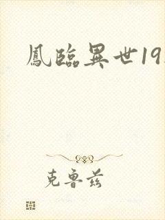 凤临异世19楼