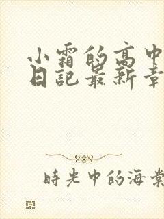 小霜的高中成长日记最新章节