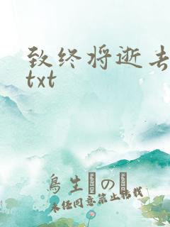 致终将逝去青春txt