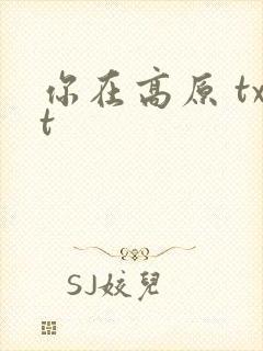 你在高原 txt