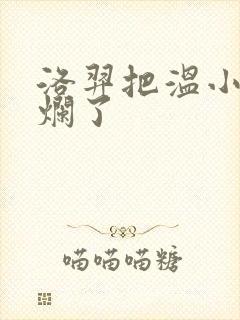 洛羿把温小辉做烂了