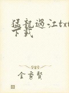猛龙过江txt下载