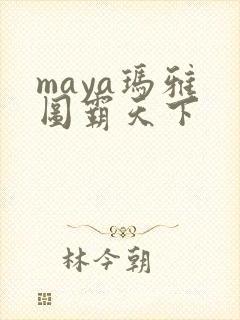 maya玛雅 图霸天下